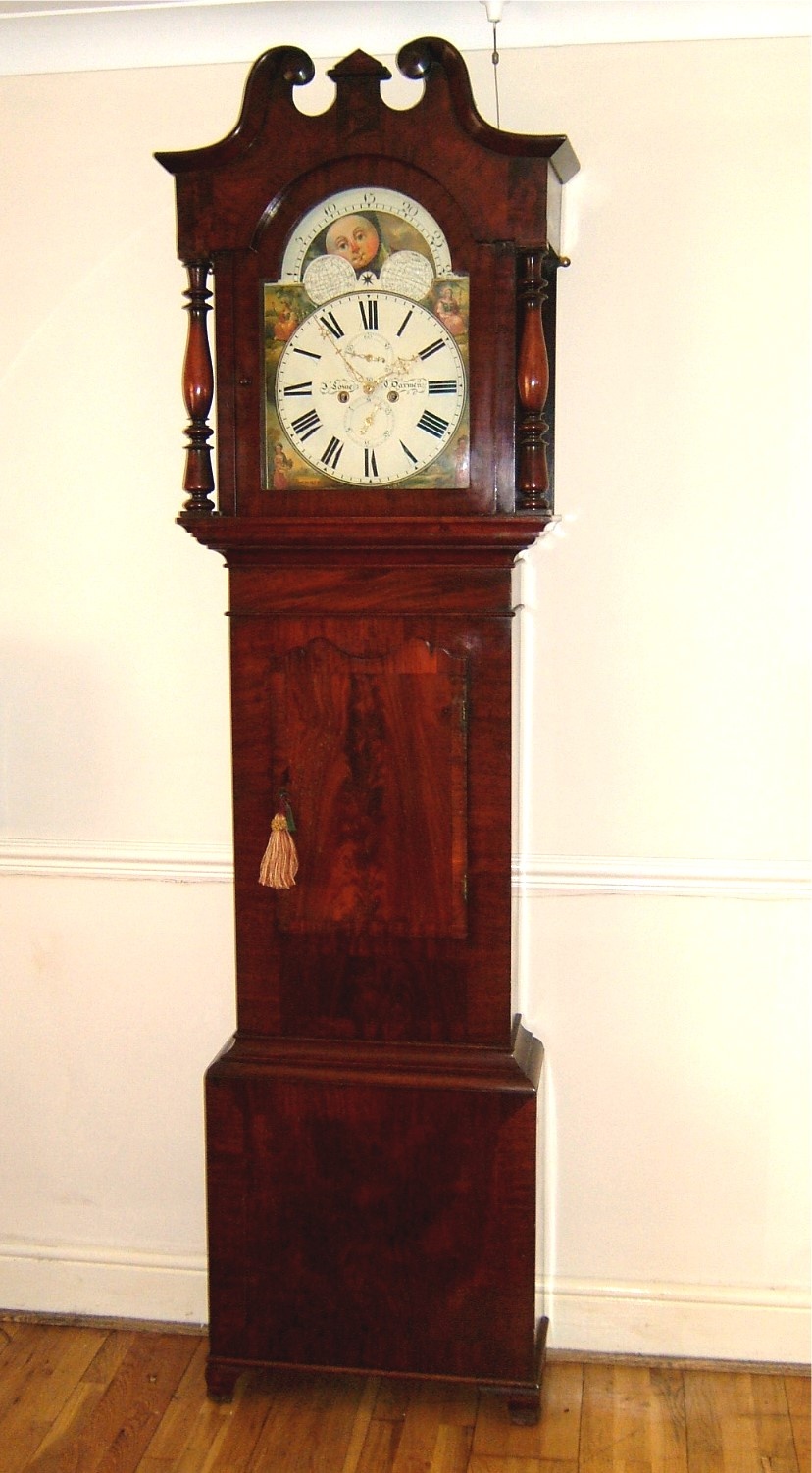 S J Bean Antique clock dial restoration and sales in Lincoln